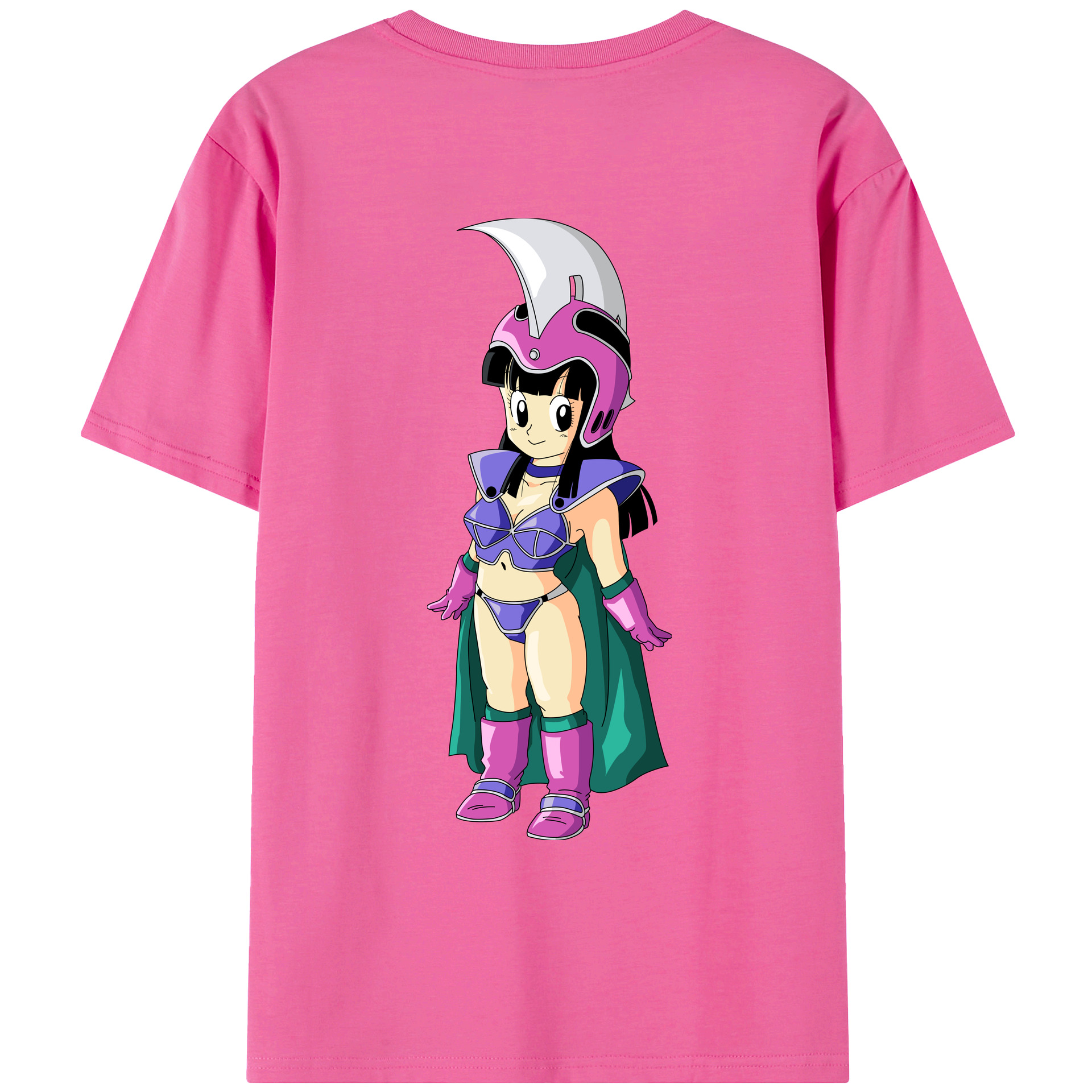 （画像用） ドラゴンボール チチ DRAGON BALL Chichi レディース半袖Tシャツ(バックプリント)